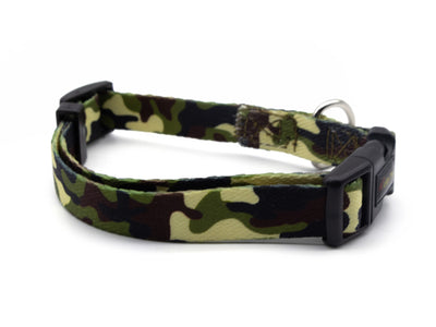 Small Camouflage Dog Collar