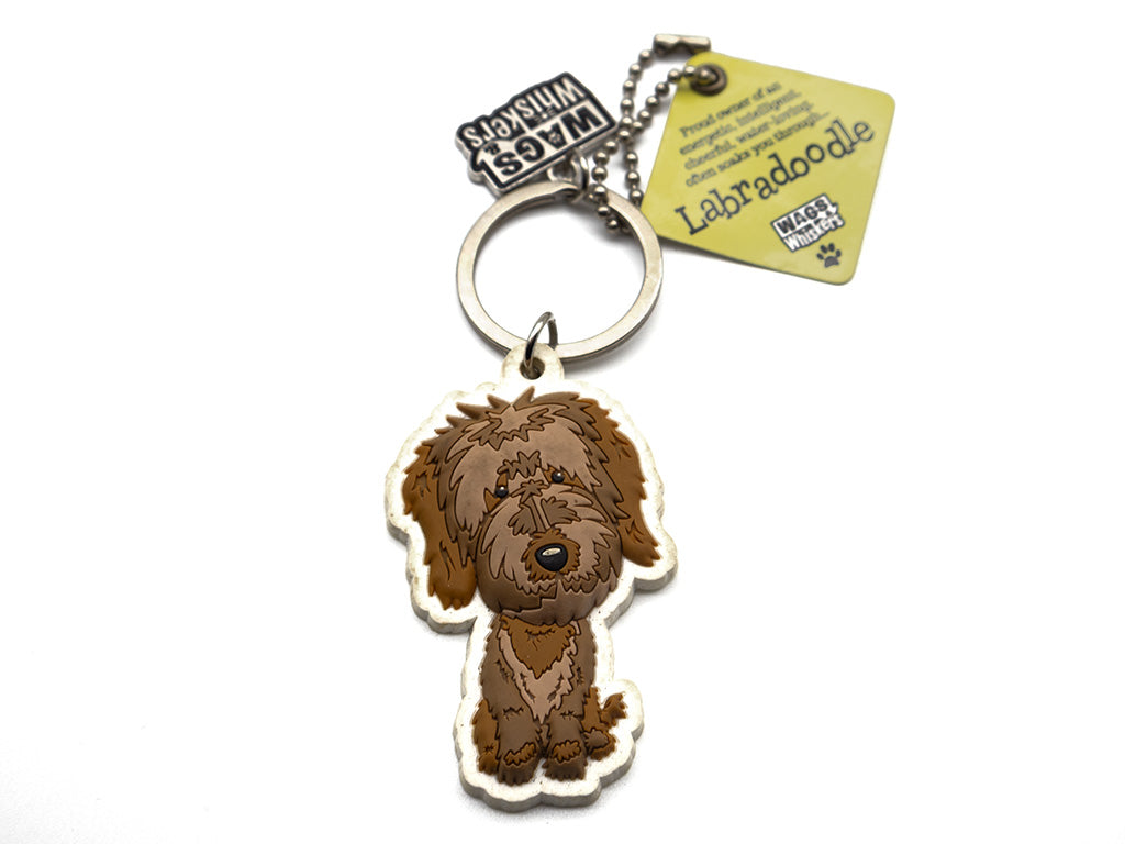 Leash holder with a dog design on a white background