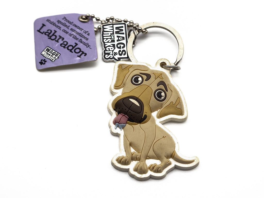 Wags & Whiskers Labrador Keyring