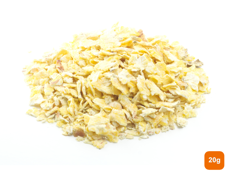 A pile of maize flakes 20g
