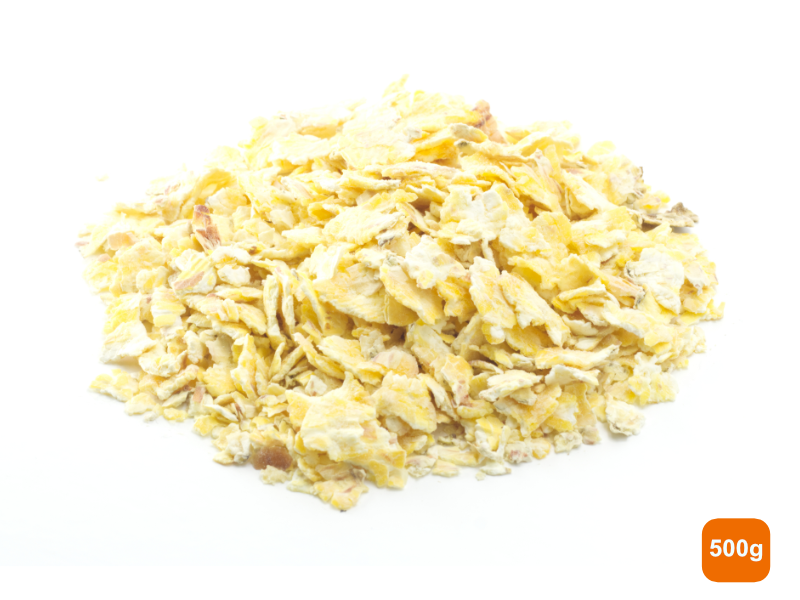 A pile of maize flakes 500g