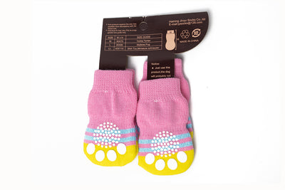 Teddy Bear Dog Socks