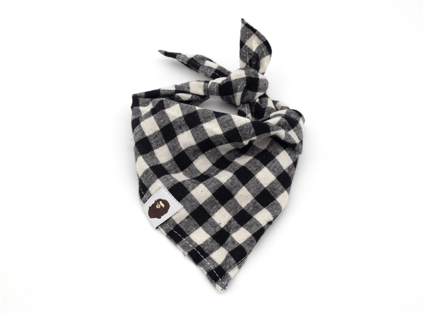 Black & White  Gingham  Bandana