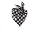 Black & White  Gingham  Bandana