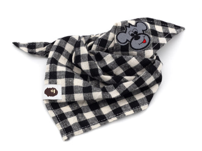Black & White  Gingham  Bandana