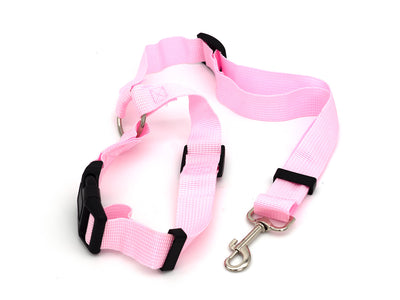 Dog Car Headrest Seat Belt