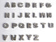 A-Z Rhinestone Slide Letter Charms
