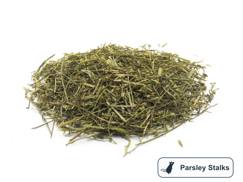 A pile of parsley stalks