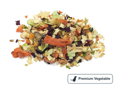 A pile of Premium Vegetable Medley