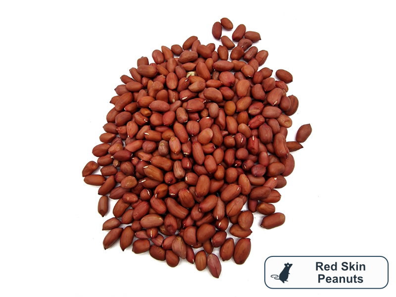 A pile of Red Skin Peanuts