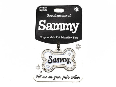 Wags & Whiskers Sammy Dog Identity Tag