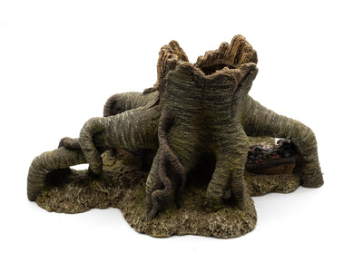 Decorative Tree Trunk on a white background