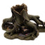 Decorative root-like structure with a hidden compartment on a white background