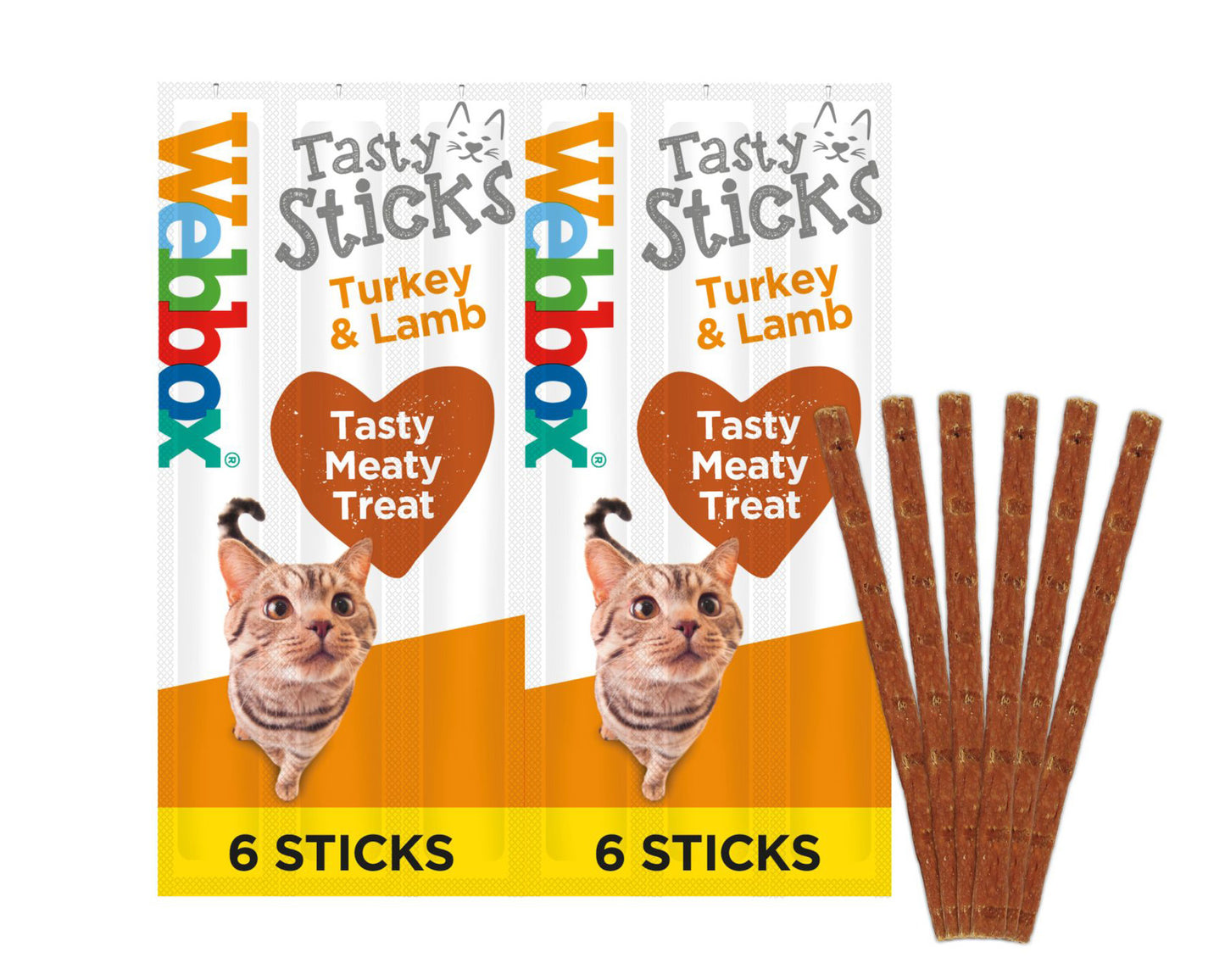 Webbox Tasty Sticks with Turkey & Lamb