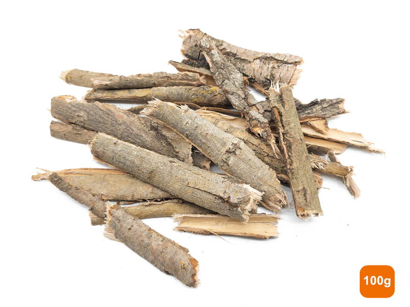 A pile of willow bark 100g