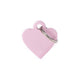 My Family Blank Small Pink Heart Pet Tag