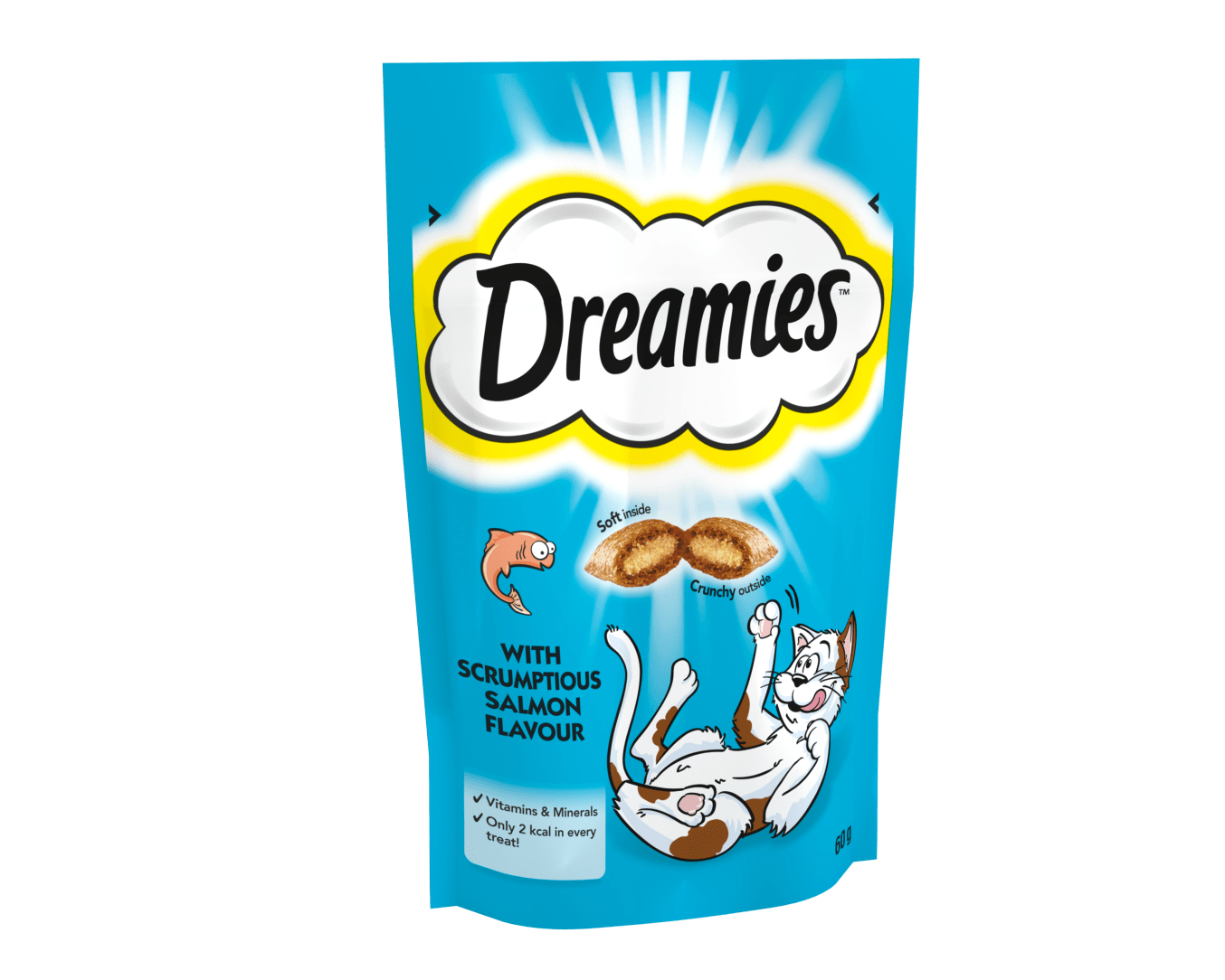 Dreamies Cat Treats with Salmon Flavour