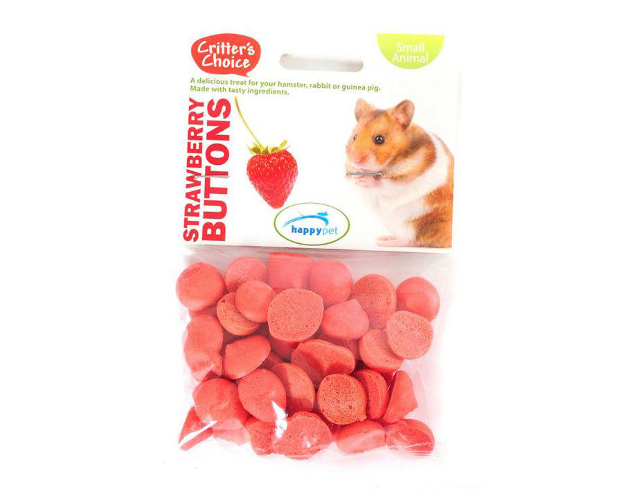 Critter's Choice Strawberry Buttons