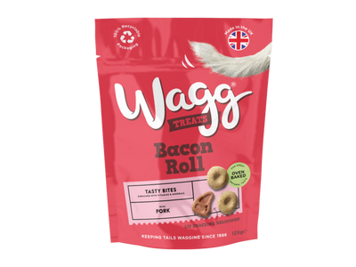 Wagg Bacon Roll Tasty Bites with Pork