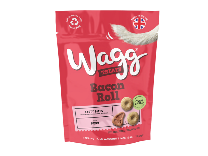 Wagg Bacon Roll Tasty Bites with Pork Offer