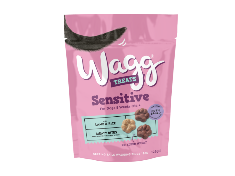 Wagg Sensitive Meaty Bites with Lamb & Rice