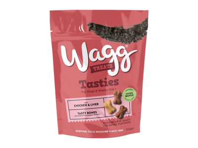 Wagg Tasties Tasty Bones with Chicken & Liver